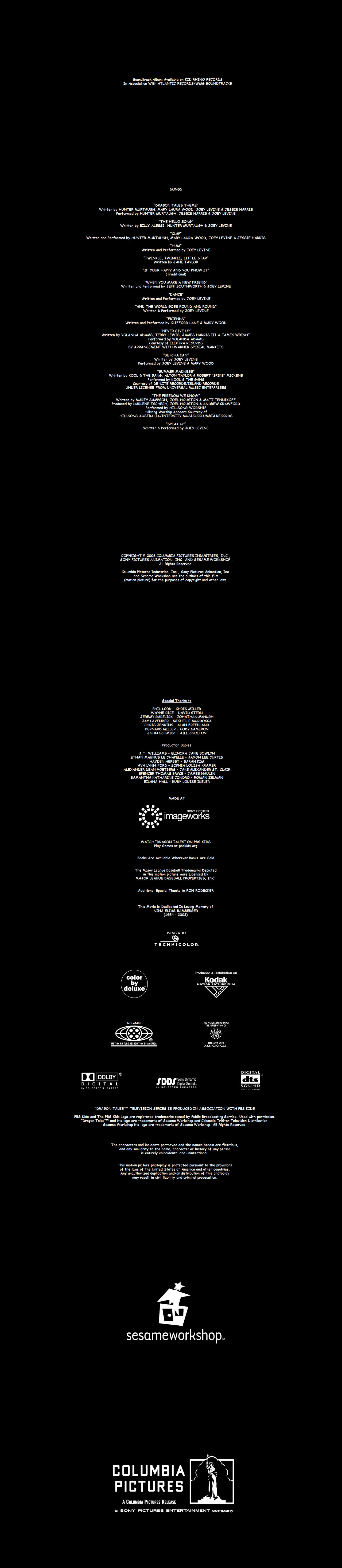 Dragon Tales Movie Credits by JustinProffesional on DeviantArt