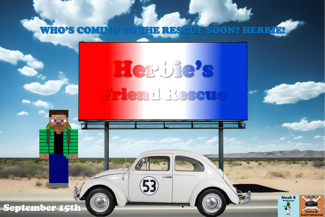 Herbie's Friend Rescue Poster MV 1 by JustinProffesional on DeviantArt