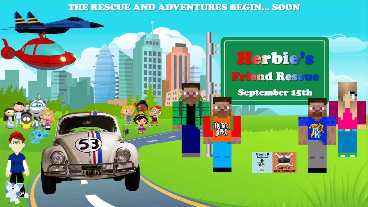 Herbie's Friend Rescue Poster MV 2 by JustinProffesional on DeviantArt