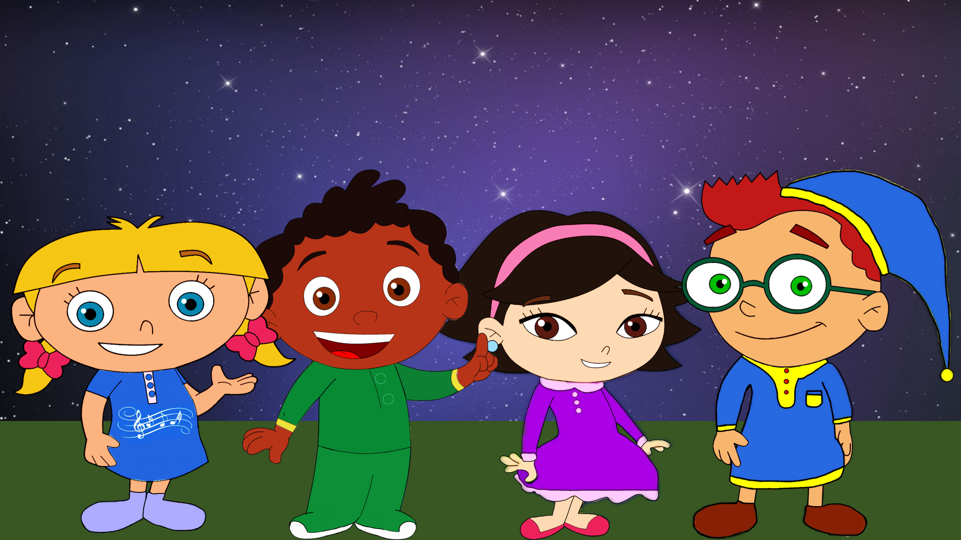 Diviantart Little Little Einsteins Wearing PJ's At Night by JustinProffesional on DeviantArt