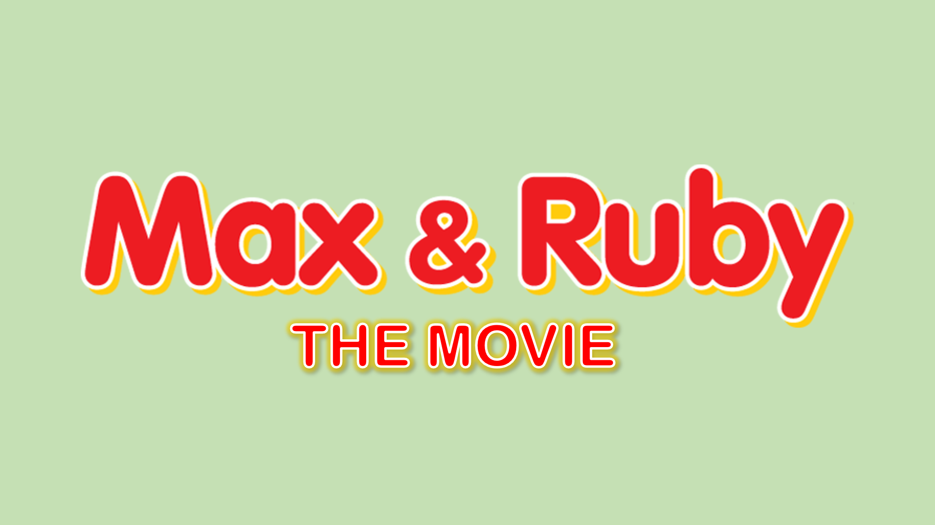 Max And Ruby Sign Max And Ruby Movie Logo by JustinProffesional on DeviantArt