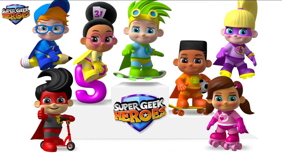 Meet The Super Geek Heroes! by JustinProffesional on DeviantArt