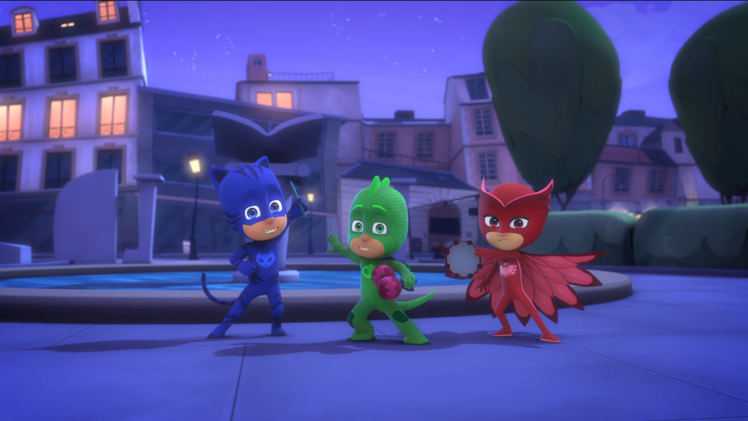 Pj Masks Instruments PJ Masks With Their Instruments by JustinProffesional on DeviantArt