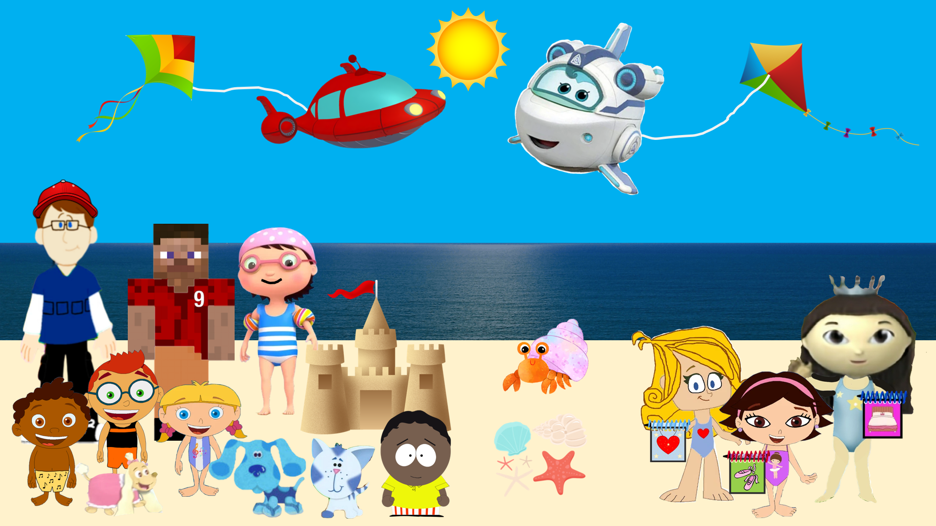 Lebc Rain LEBC A Day At The Beach Episode by JustinProffesional on DeviantArt