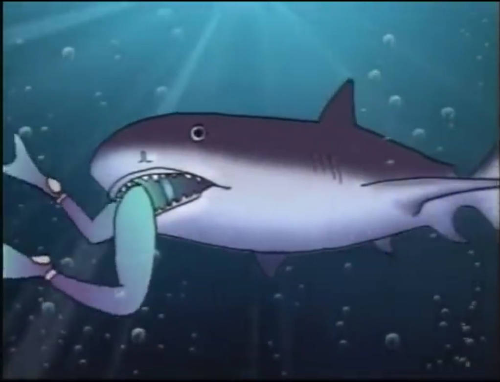 Shark Deviantart Shark Trouble by JustinProffesional on DeviantArt