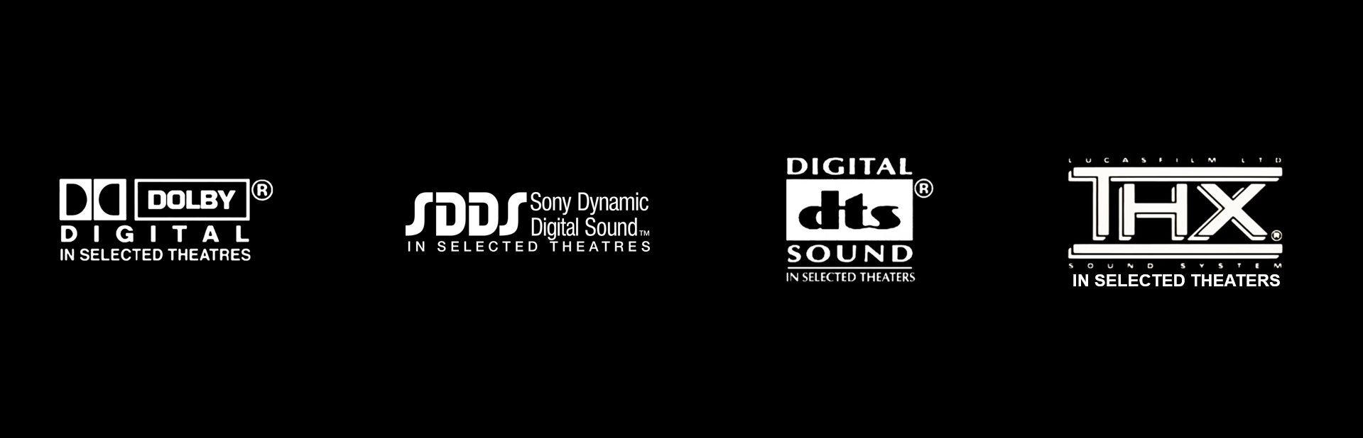 Dolby, SDDS, DTS And THX Logo 4 by JustinProffesional on DeviantArt