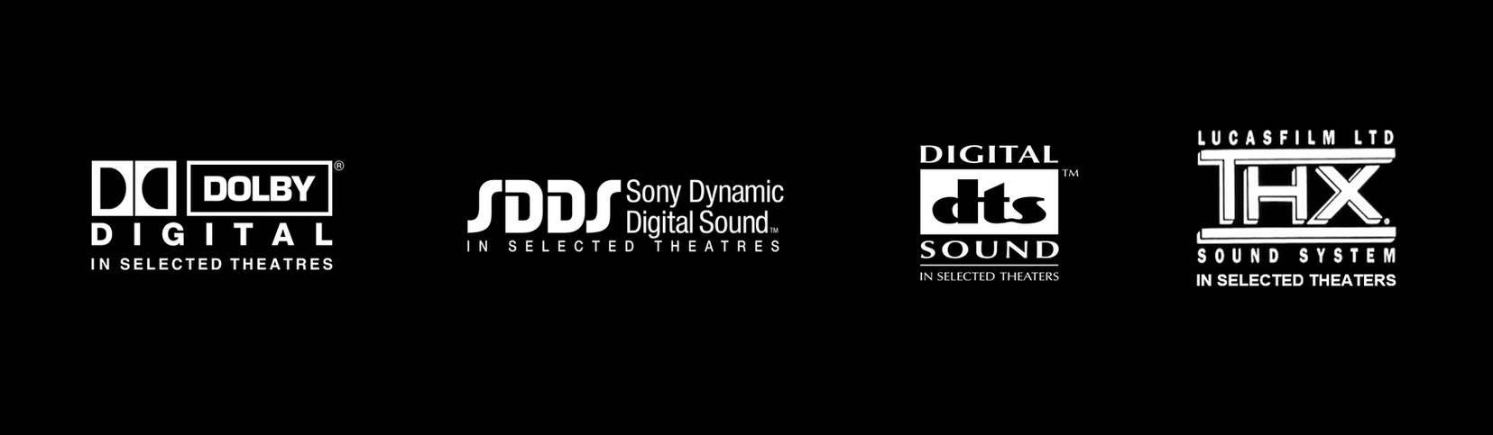 Dolby, SDDS, DTS And THX Logo 5 by JustinProffesional on DeviantArt