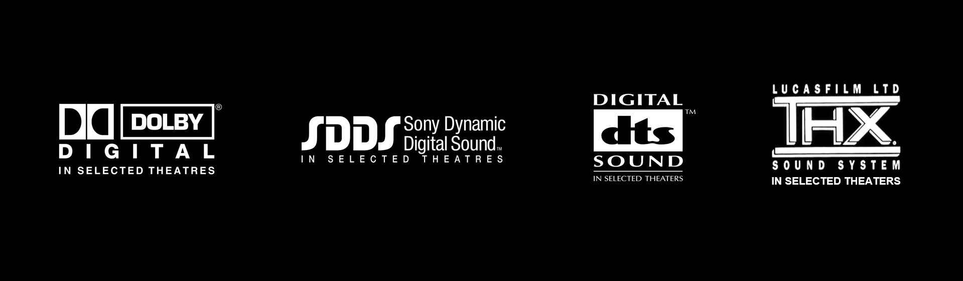 Dolby, SDDS, DTS And THX Logo 5 by JustinProffesional on DeviantArt