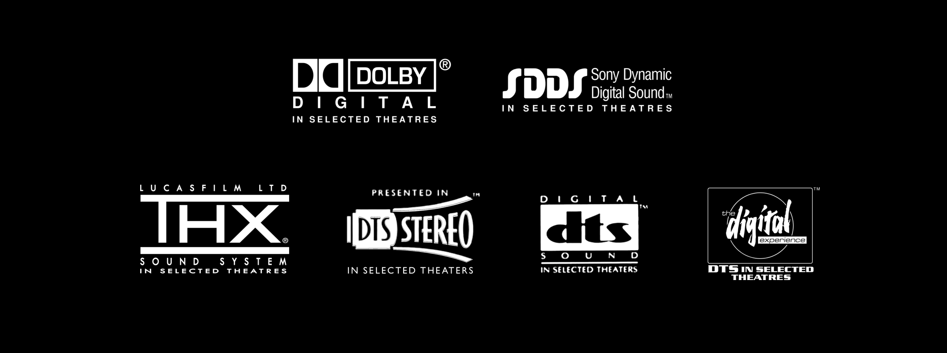 Dolby, SDDS, DTS And THX Logo 6 by JustinProffesional on DeviantArt