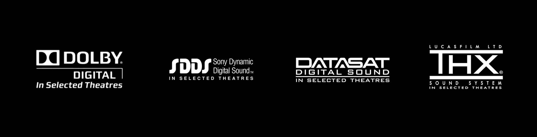 Dolby, SDDS, Datasat And THX Logo by JustinProffesional on DeviantArt