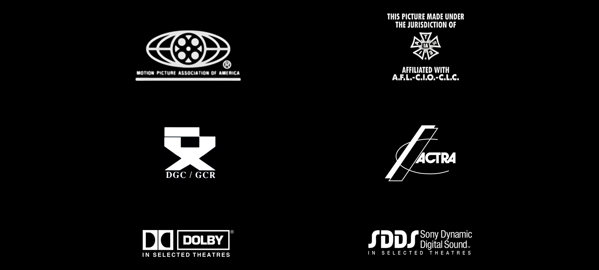 Dgc Actra MPAA, IATSE, DGC, Actra, Dolby and SDDS 1 by JustinProffesional on ...