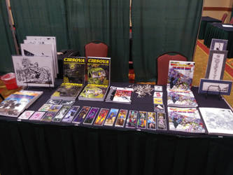 Table Display at Texas Haunter's Convention 2020