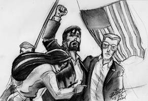 Xanatos shot at campaign rally