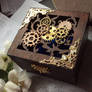 Steampunk Wooden Jewellery Box