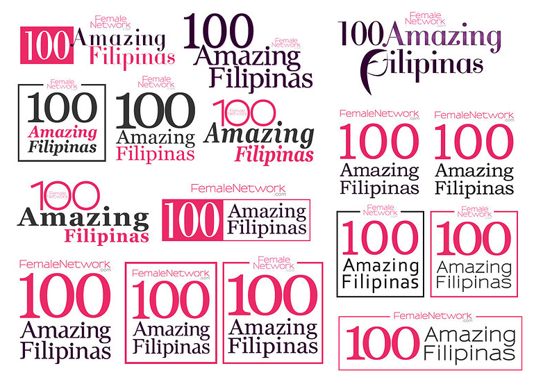 Logo Project: 100 Amazing Filipina