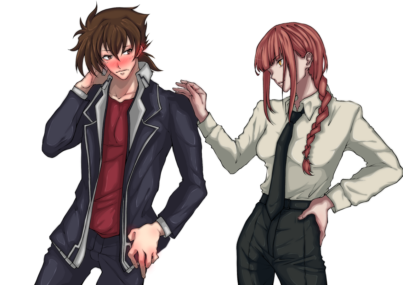 Issei and Makima by leonardomaranahosa on DeviantArt