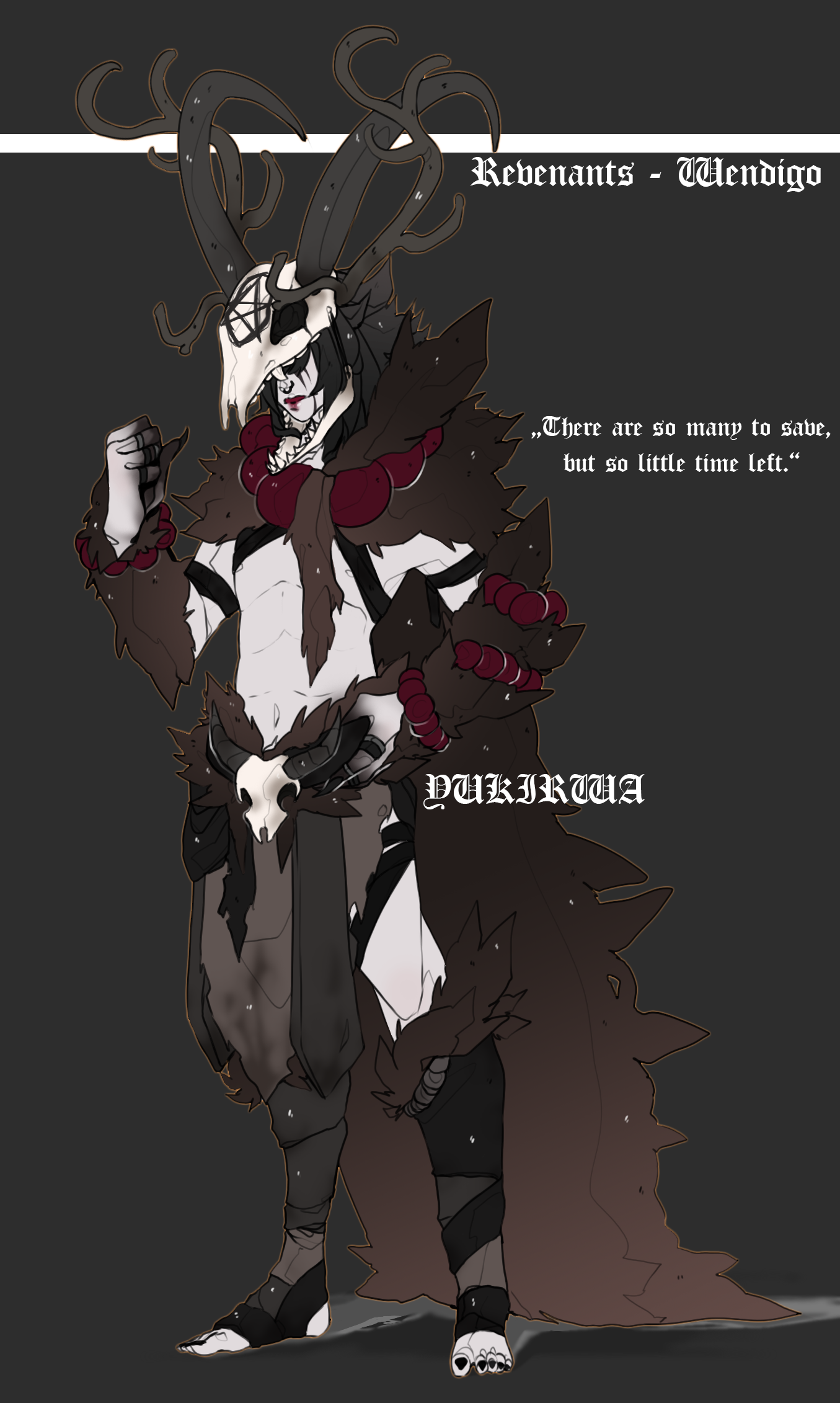 Revenants Deviantart REVENANTS| Wendigo | Closed by Yukirwa on DeviantArt