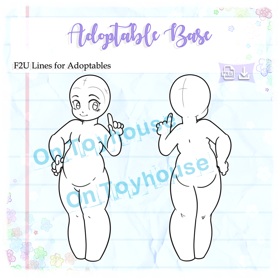 Fat Human Base F2U Chubby Humanoid Base by syrcaid on DeviantArt