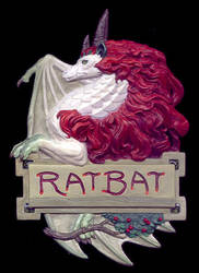 Ratbat Conbadge