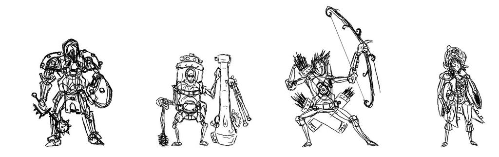 PathFinder CharacterSketches