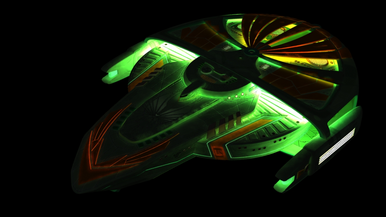 Romulan Raptor: upgrading textures.