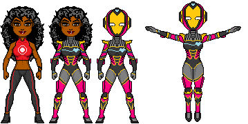 Iron-Heart (Riri Williams) by ElisMicroheroes876 on DeviantArt