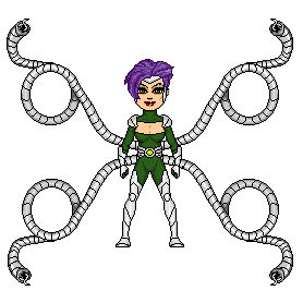 Lady Octopus Ultimate Lady Octopus (silver Variant) by ElisMicroheroes876 on DeviantArt