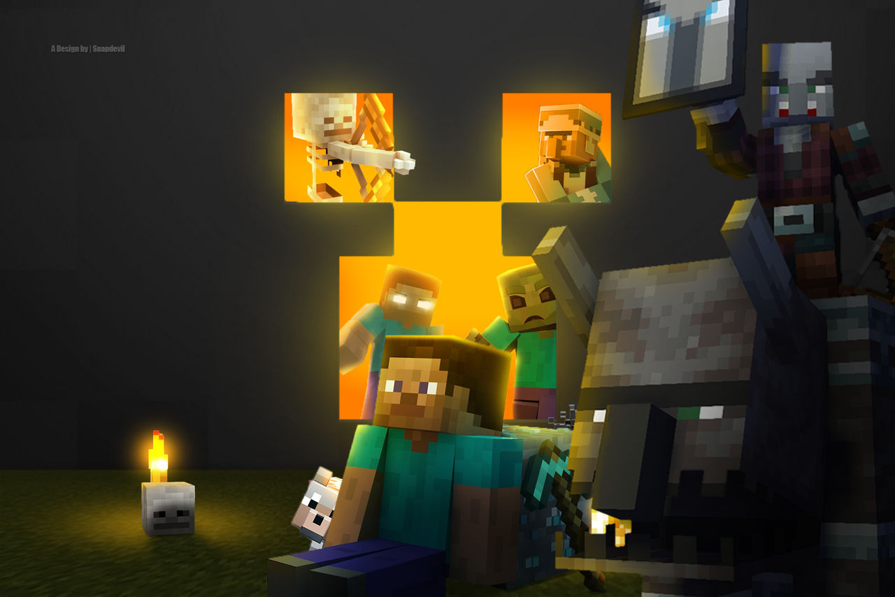 Minecraft art by snapdevil on DeviantArt