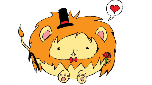 gentleman lion