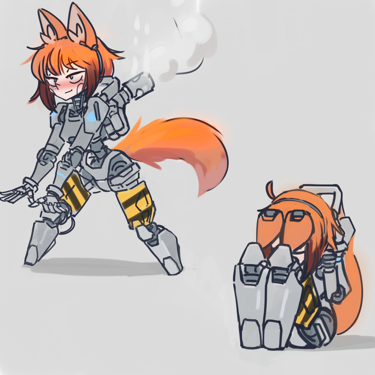 Compact fox by nradiowave on DeviantArt