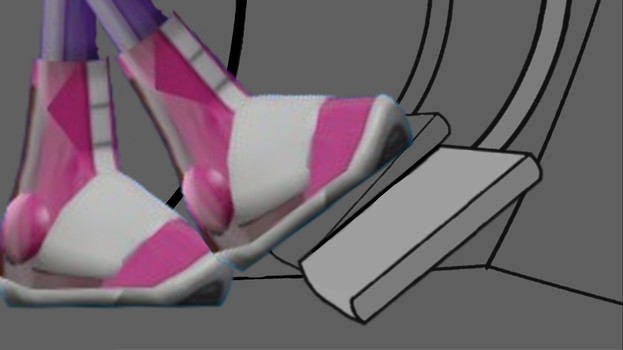 Sonic Riders Blaze Deviantart Sonic Rider Blaze Braking by pacotin04 on DeviantArt