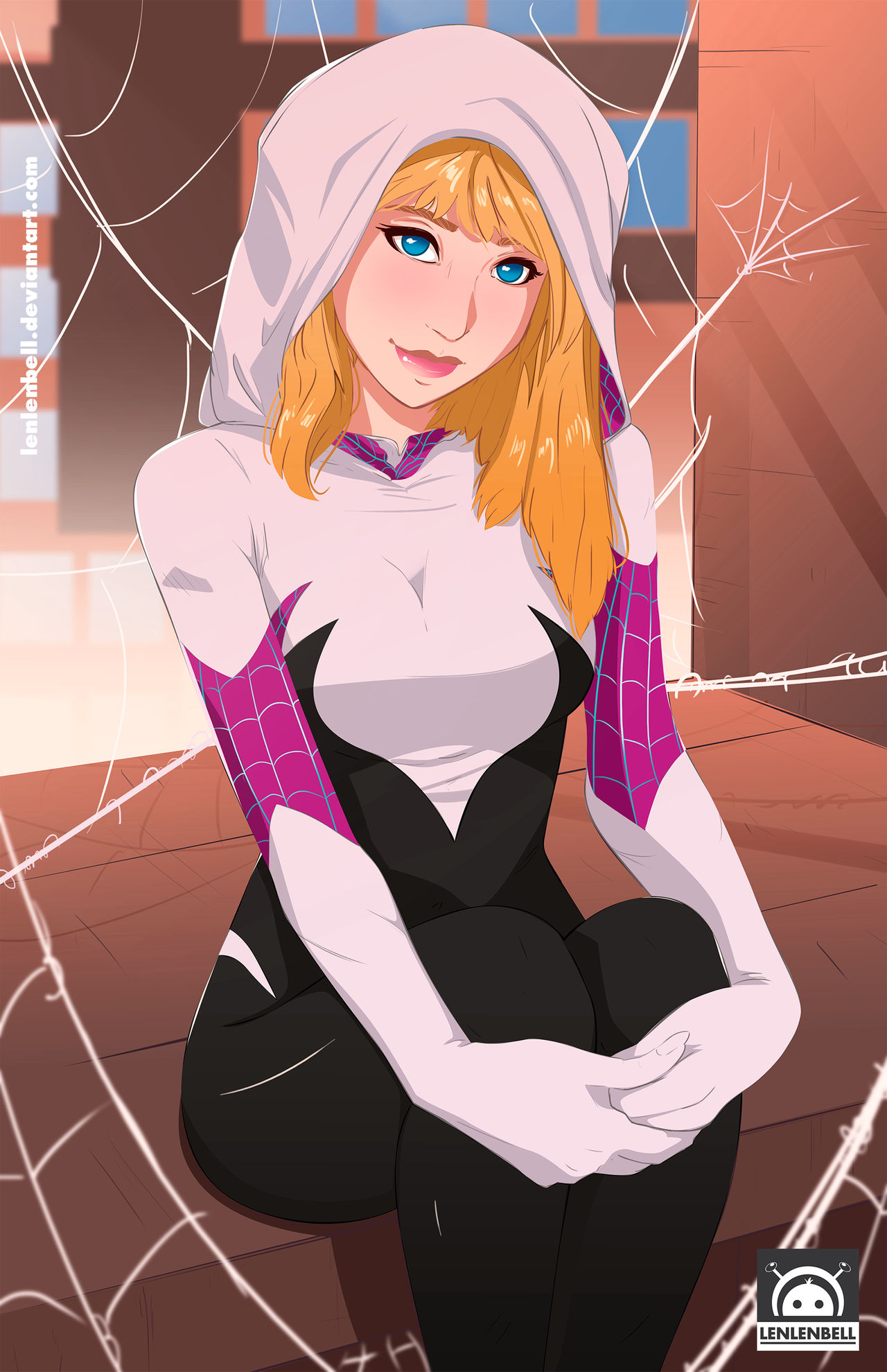 Spider Gwen Fan Art By LenLenArts On DeviantArt spider-gwen-fan-art-by-lenlenarts-on-deviantart