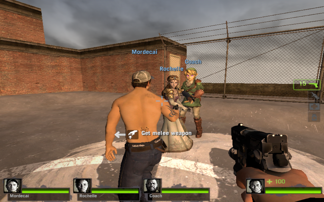 Zelda And Link Skin L4d2 By Lexsterling On Deviantart Zelda And Link Skin L4d2 By Lexsterling On Deviantart