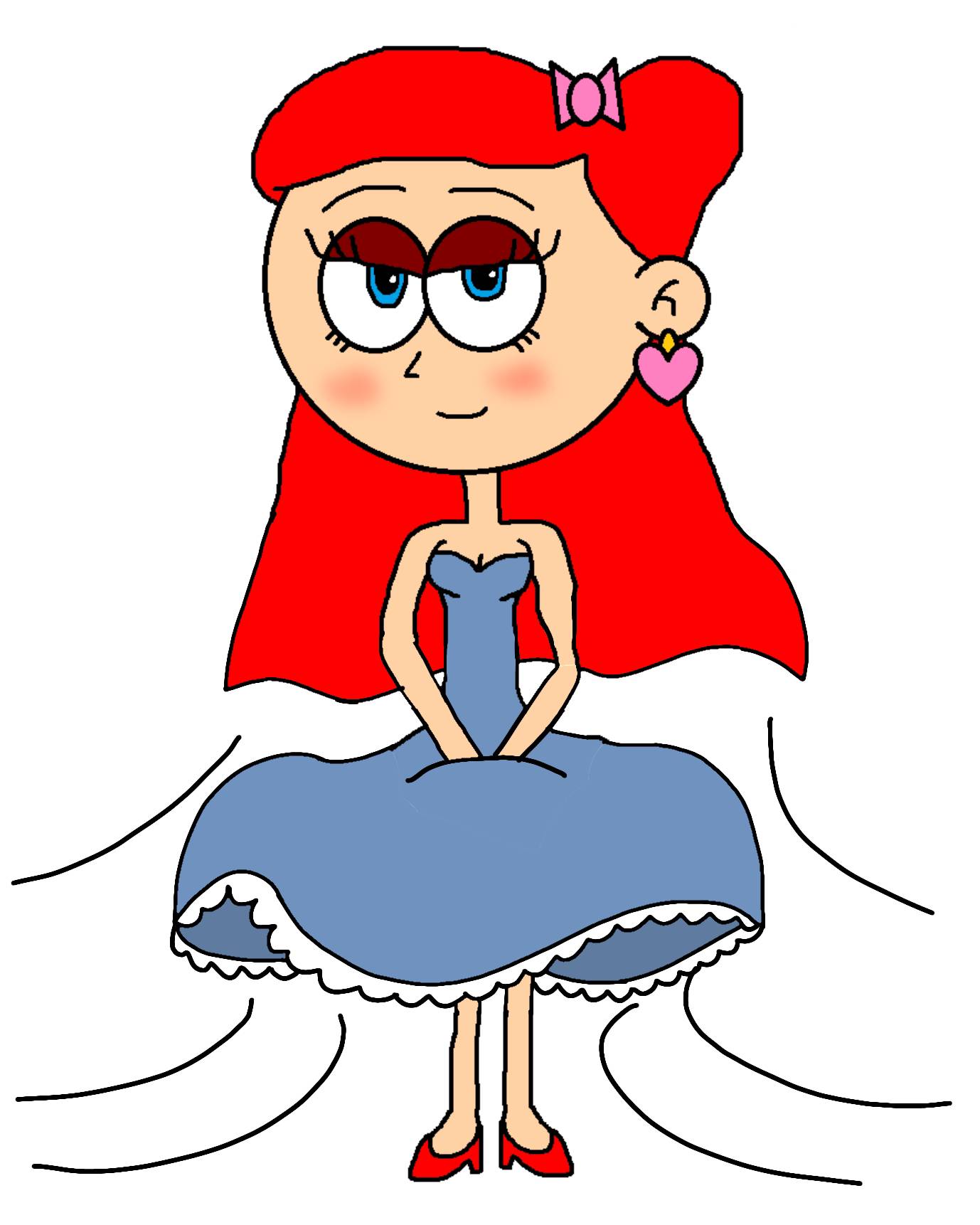 Hilaree's party dress in the wind by AX2705 on DeviantArt