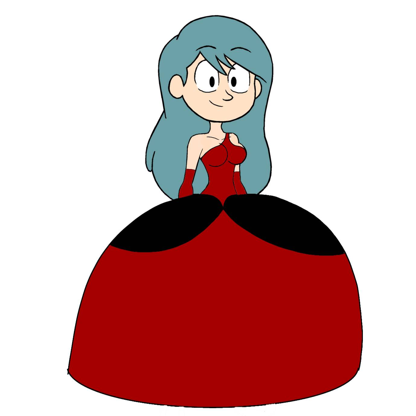 Teen Hilda in her prom dress by AX2705 on DeviantArt