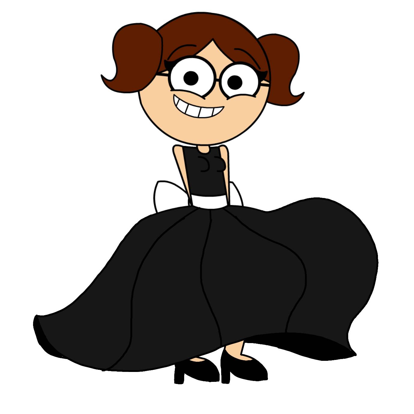 Aleeah's poofy dress in the wind by AX2705 on DeviantArt