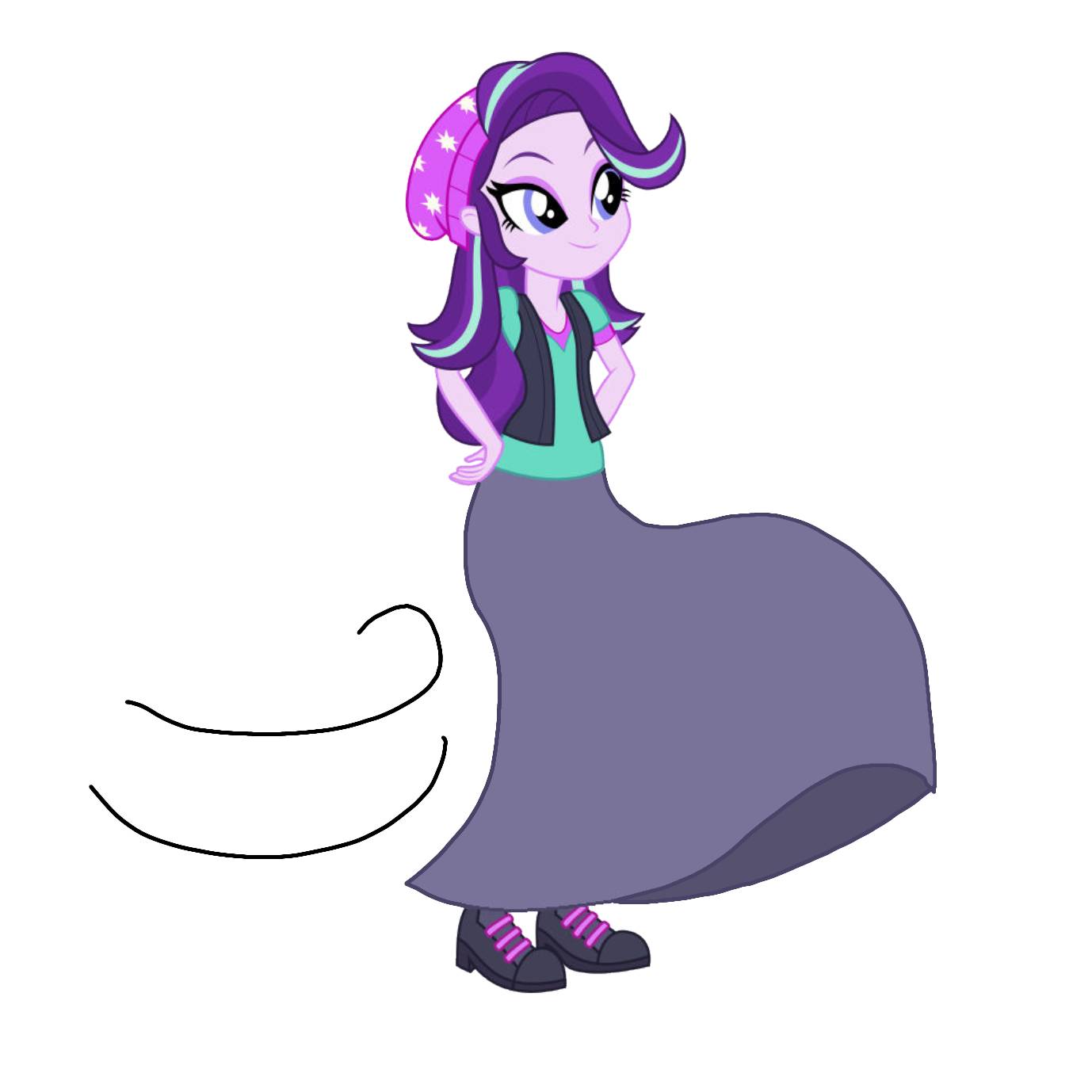 Starlight Glimmer's Grey Skirt in the Wind by AX2705 on DeviantArt