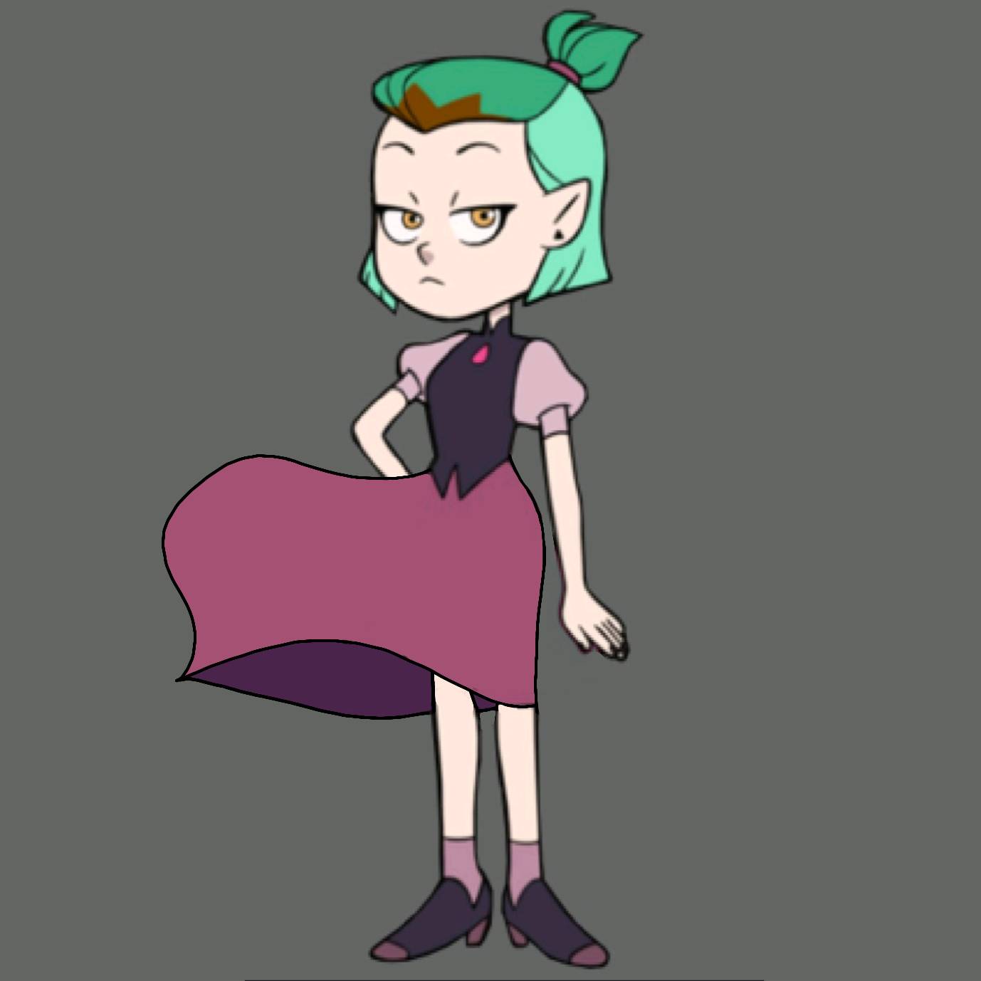 Amity Blight's Dress in the Wind by AX2705 on DeviantArt