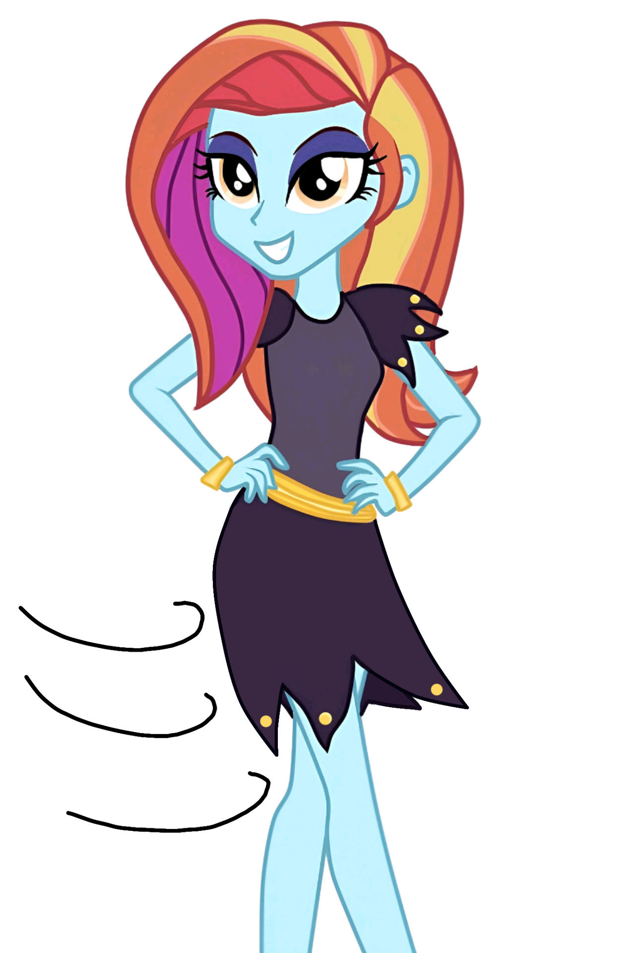 Sassy Saddle's Skirt in the Wind by AX2705 on DeviantArt