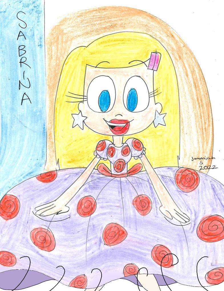 Sabrina's Poofy Purple Dress in the Wind by AX2705 on DeviantArt