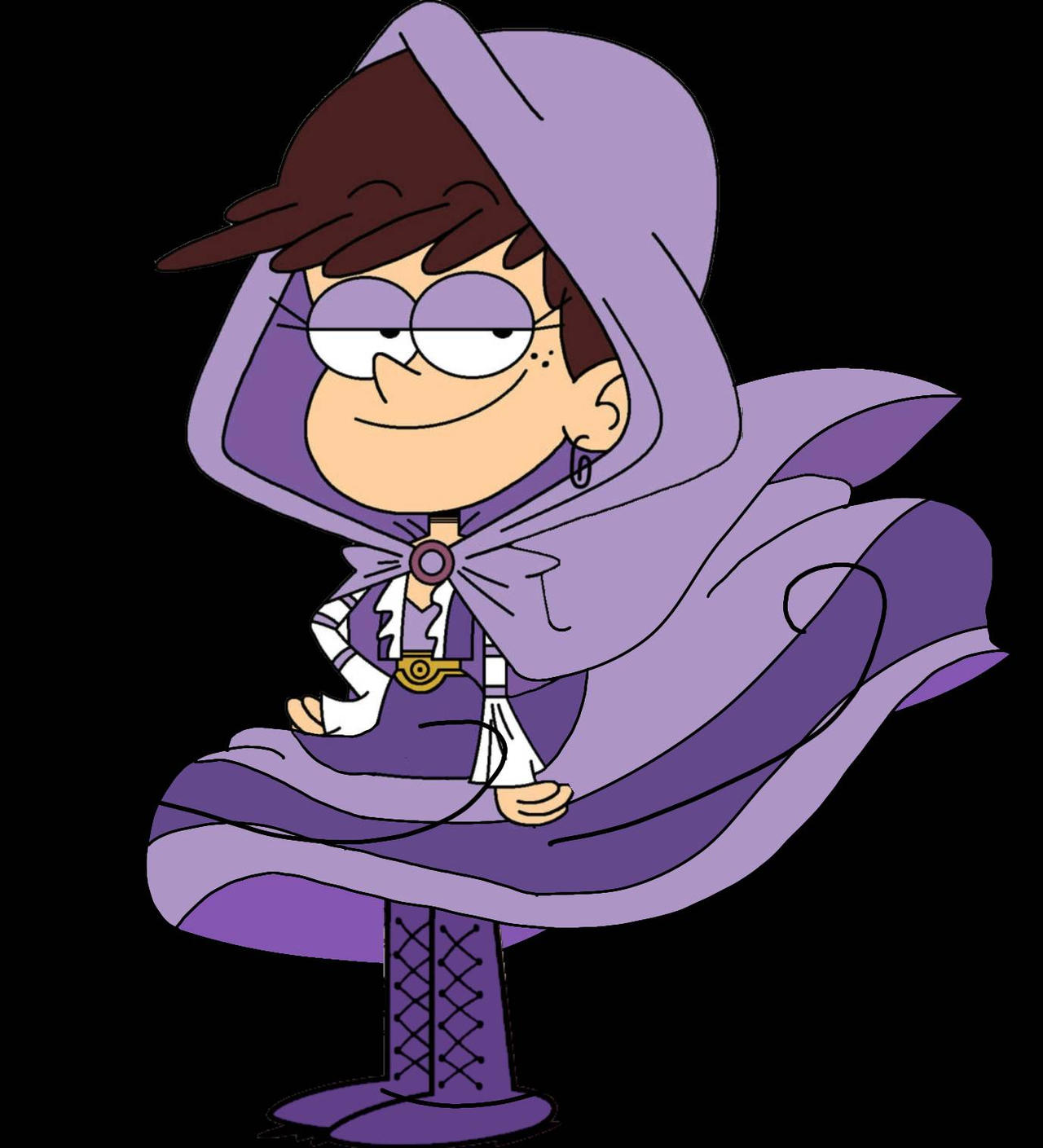 Luna Loud's Ancestor's Dress in the Wind by AX2705 on DeviantArt