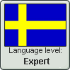 Swedish Language Level stamp4