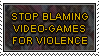 Do Not Blame Videogames