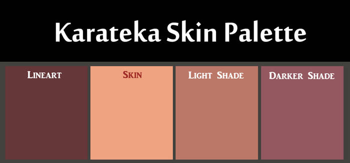 Karateka Skin Palette