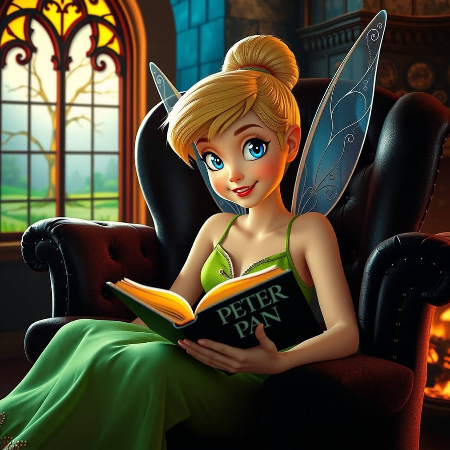Tinkerbell Spring Time Square Spring with Tinkerbell 01 by Biezie on DeviantArt