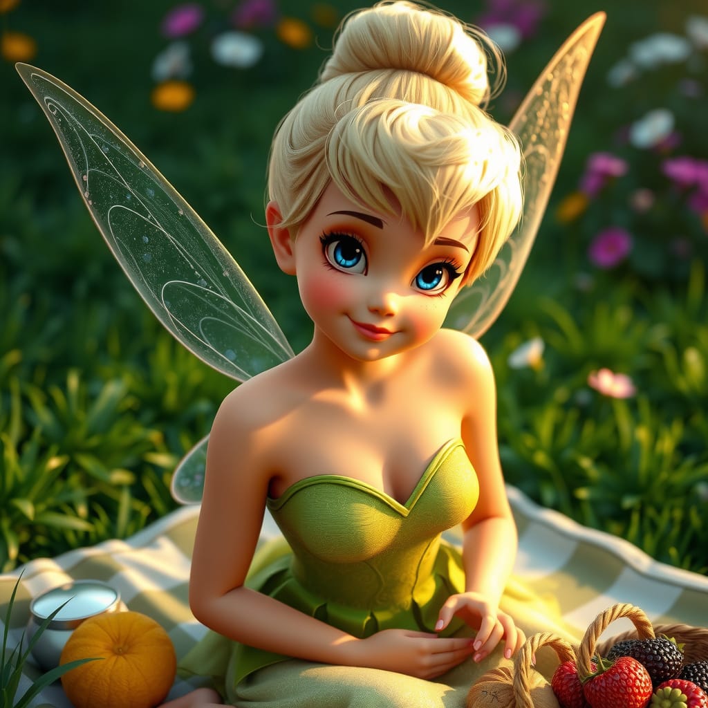 Tinkerbell Spring Time Square Spring with Tinkerbell 11 by Biezie on DeviantArt