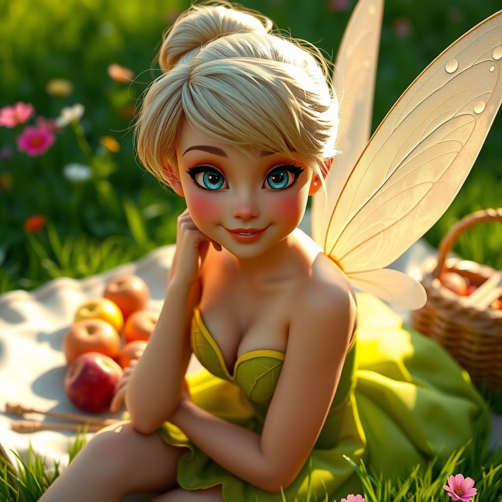 Tinkerbell Spring Time Square Spring with Tinkerbell 12 by Biezie on DeviantArt