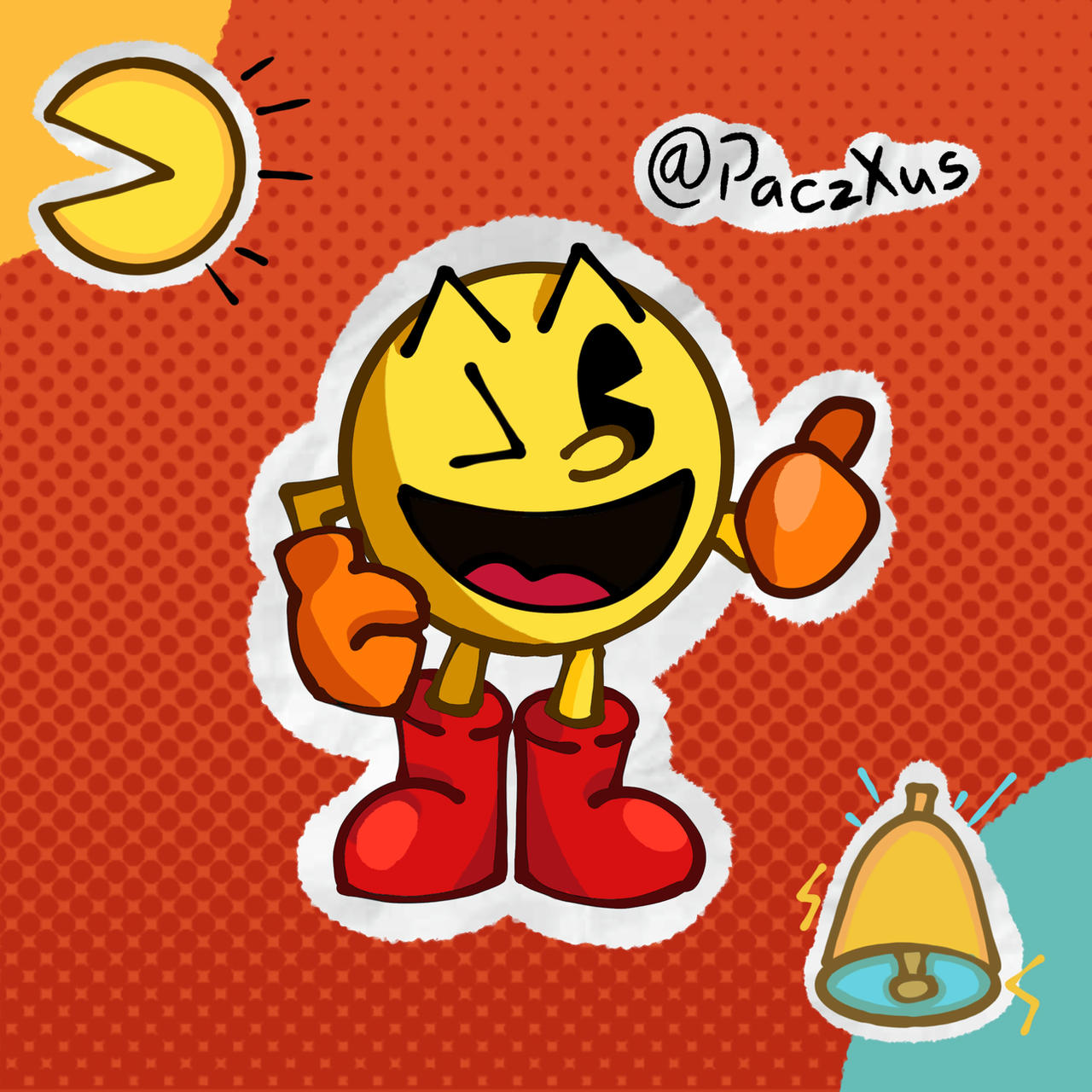Pac Man Rage Deviantart The Pac-Man ! by PaczXus on DeviantArt