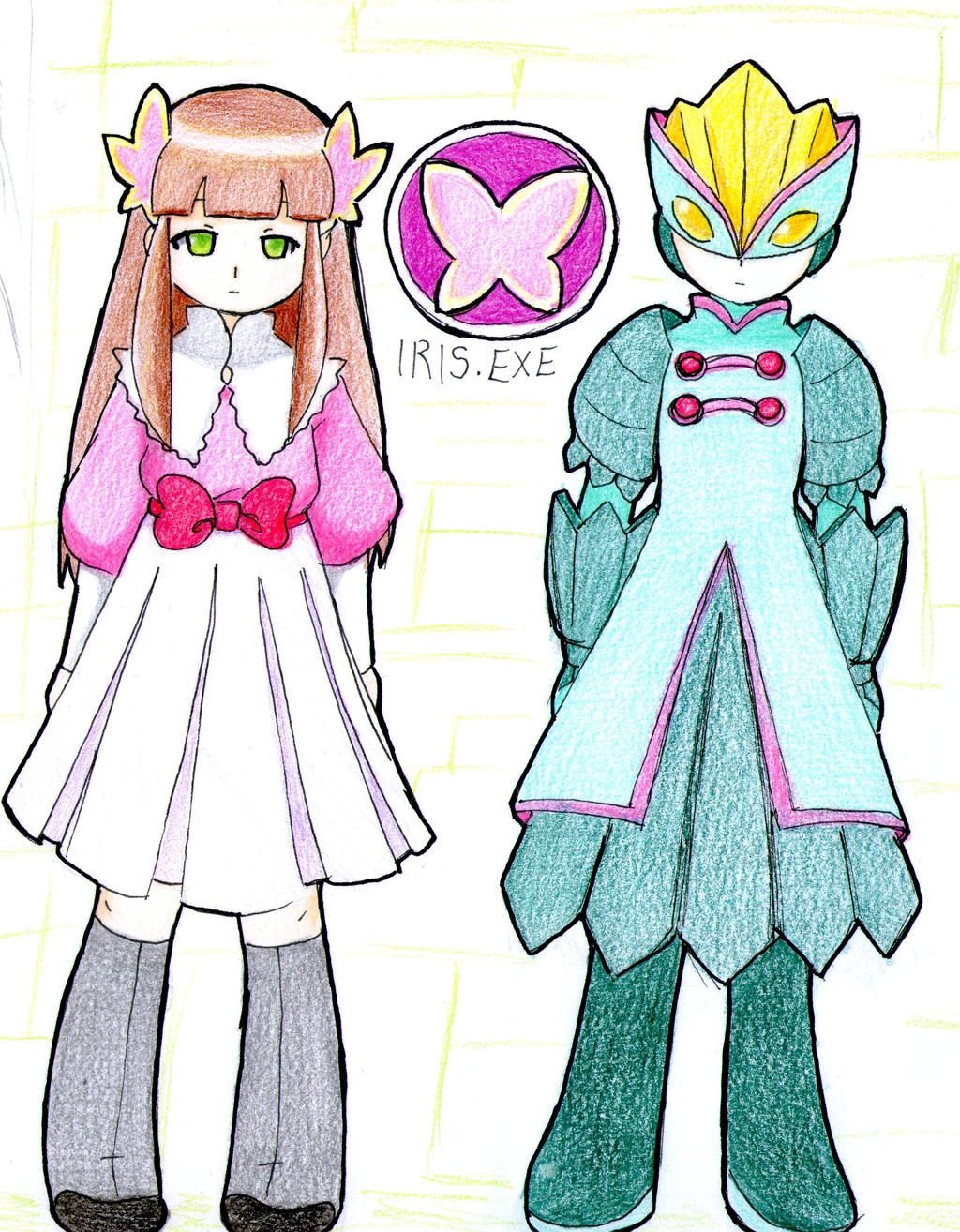 Net Navi Iris Exe By Ick25 On Deviantart Net Navi Iris Exe By Ick25 On Deviantart