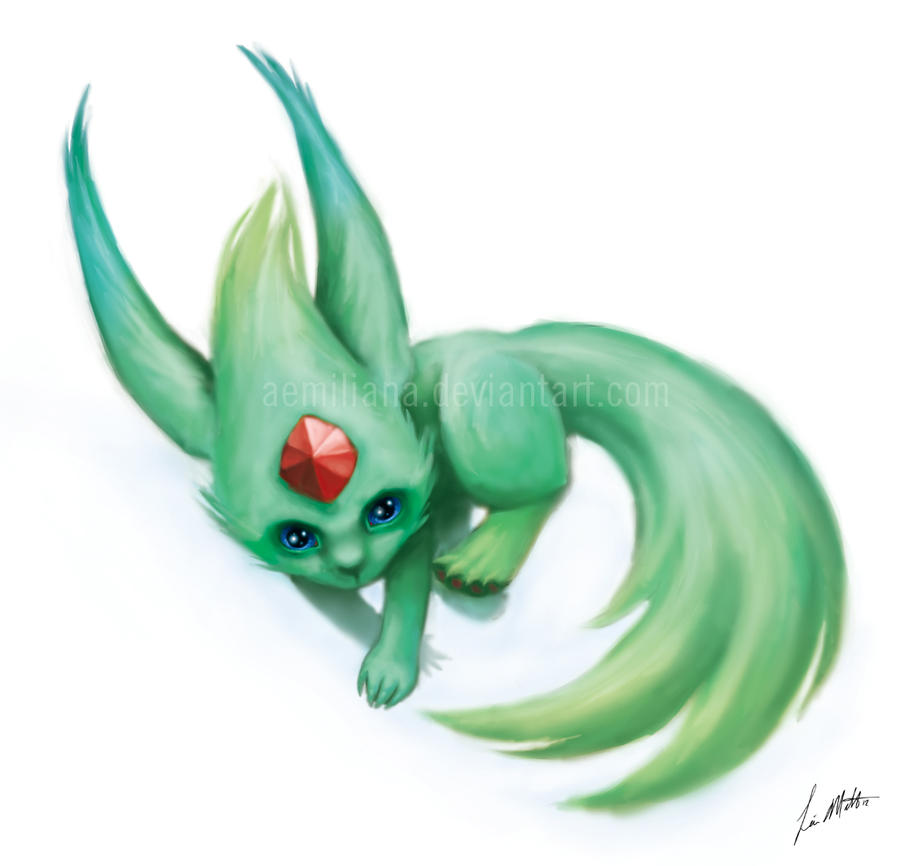 Carbuncle The Rabbit Carbuncle by leamatte on DeviantArt